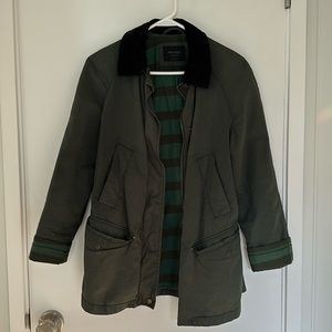Zara Barbour Style coat